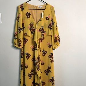 NWT Madewell Wrap-Around Maxi Dress